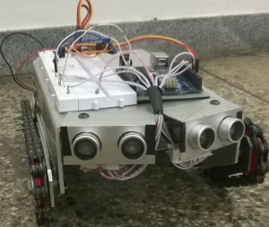 prototipo do robo ja implementado para testes